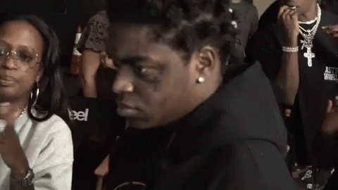 Kodak Black Intense Stare GIF