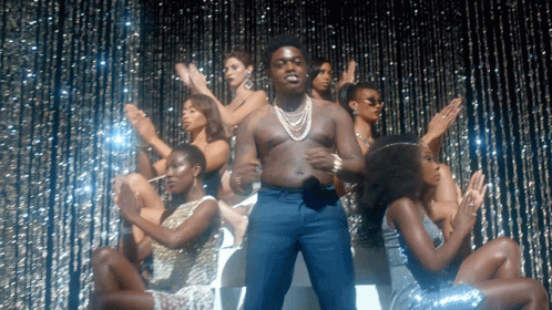 Kodak Black Dancing With Girls Background GIF
