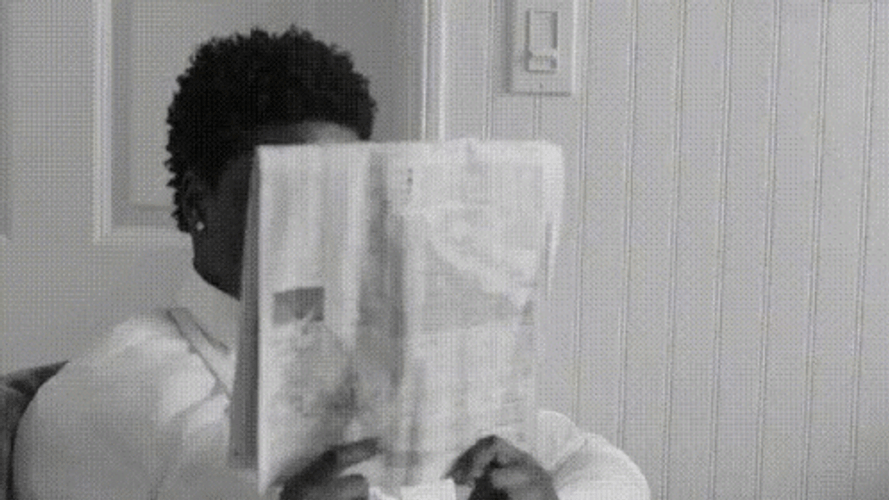 Kodak Black Reading The Newspaper GIF