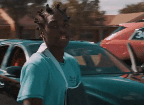 Kodak Black With Arm Sling GIF