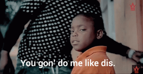 Kodak Black You Didn't Have To Cut Me Off Meme GIF