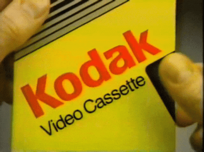 Kodak Vhs Tape Elvis Presley GIF