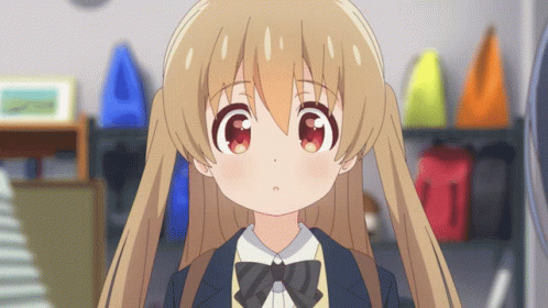 Koharu Minagi Annoyed Anime Loop GIF