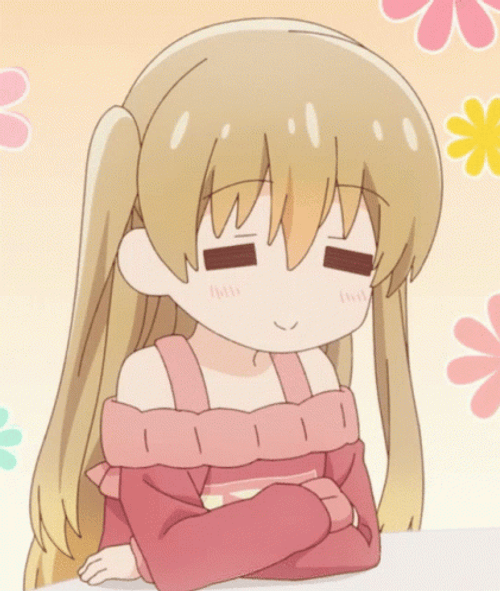 Koharu Minagi Nodding While Eyes Closed GIF