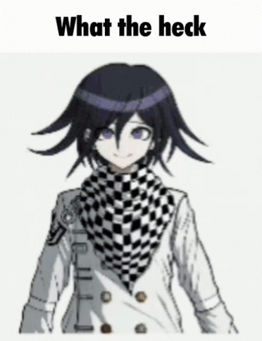 Kokichi Disappearing GIF
