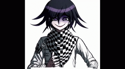 Kokichi Scary Smile GIF