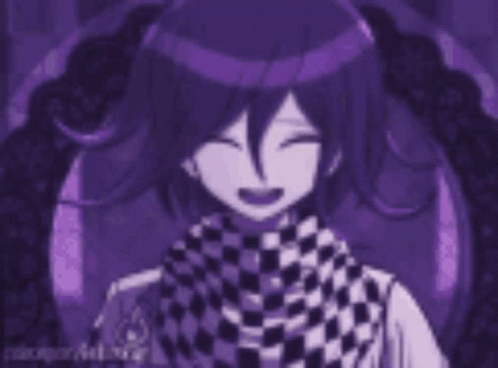 Laughing Kokichi GIF