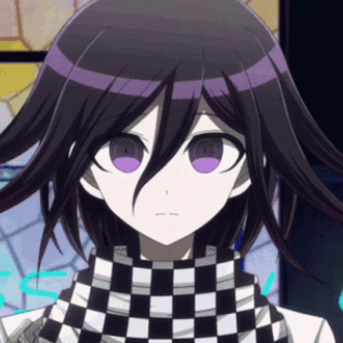 Calm Kokichi Talking GIF