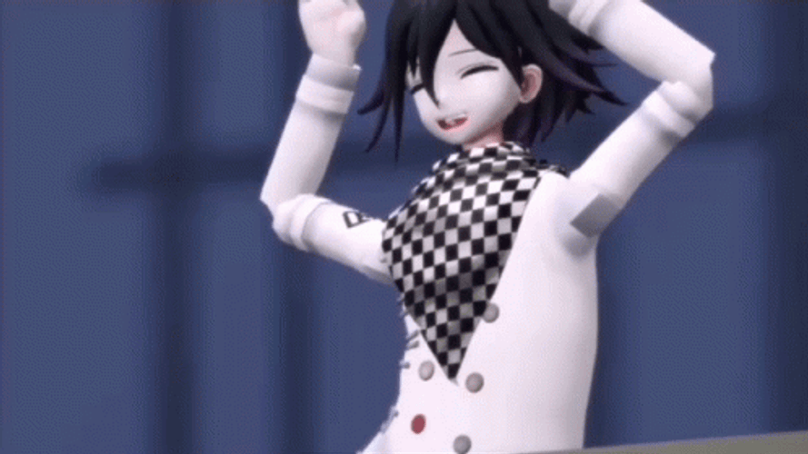 Kokichi Happy Dance  GIF