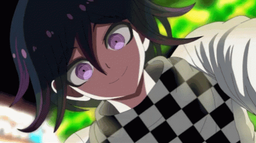 Kokichi Talking GIF