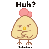 Kokoriiland Bok Bok The Chicken Sticker GIF