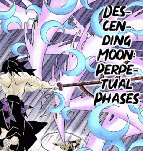 Kokushibo Descending Moon: Perpetual Phases GIF