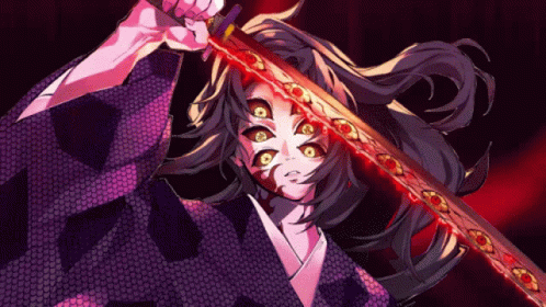Kokushibo Flaming Sword GIF