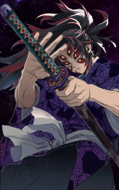 Kokushibo Holding Sword GIF