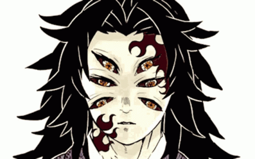 Kokushibo Moving Eyes GIF