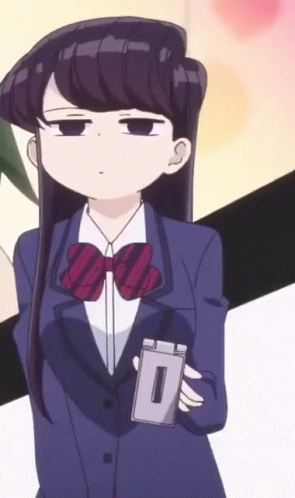 Komi Phone In Hand GIF