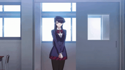Komi Cute To Scary GIF