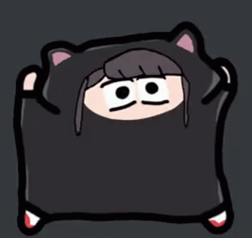Komi In A Cat Suit GIF