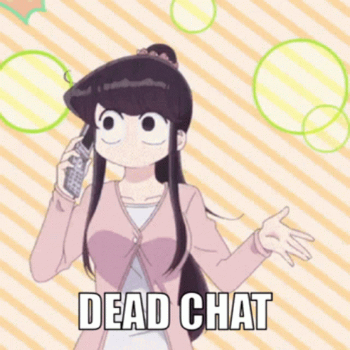 Komi Dead Chat GIF