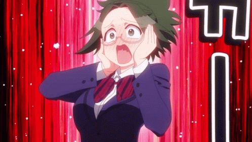 Shocked Agari Komi Can't Communicate GIF