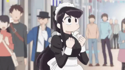 Komi Can't Communicate Spin GIF