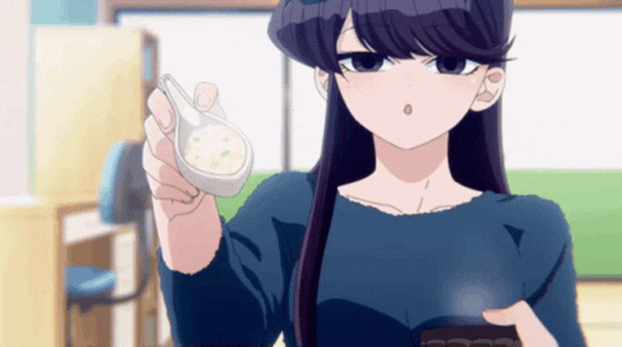 Komi Can't Communicate Soup GIF