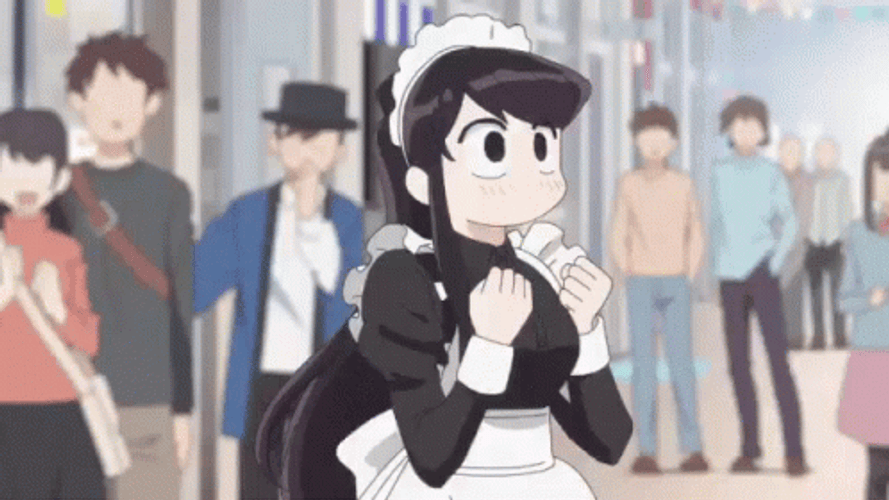Komi Can't Communicate Spin GIF
