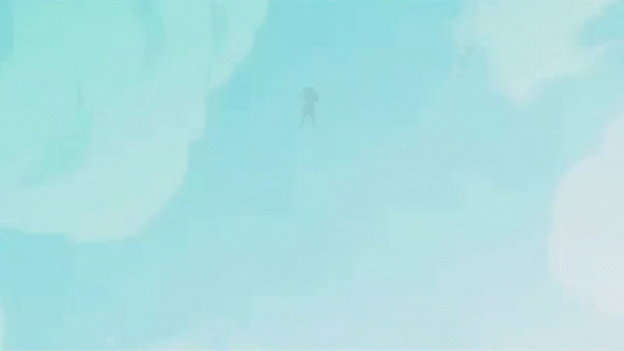 Komi Falling From The Sky GIF