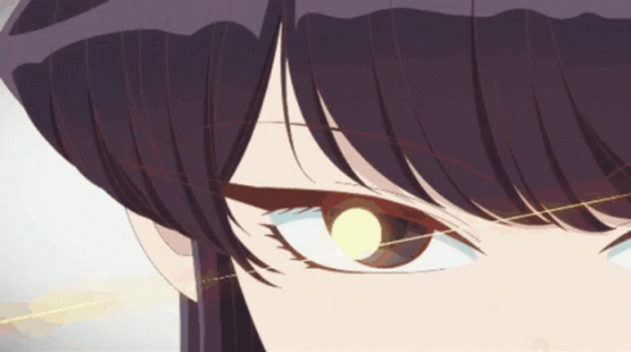 Komi Finger Gun GIF