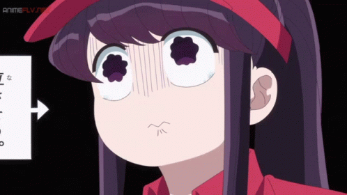Komi San Gets A Job GIF