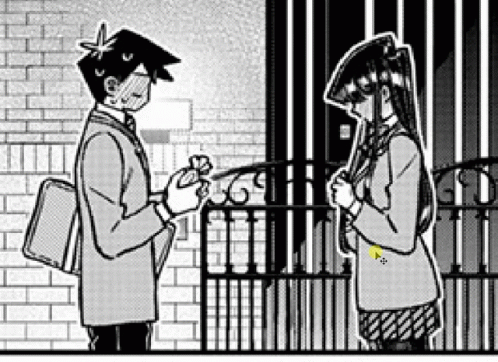Komi San Chadanos Confession GIF