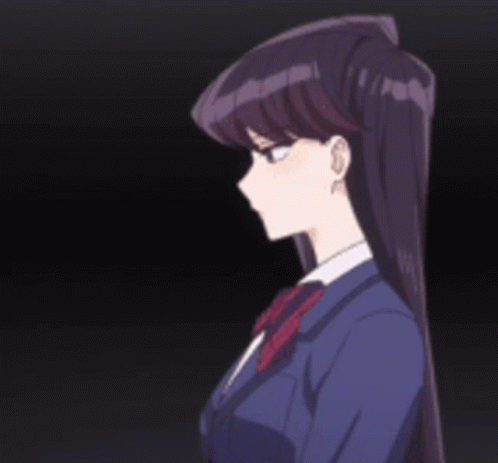 Komi San Pout GIF