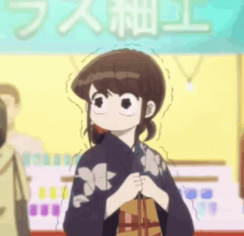 Komi San Anime Art GIF