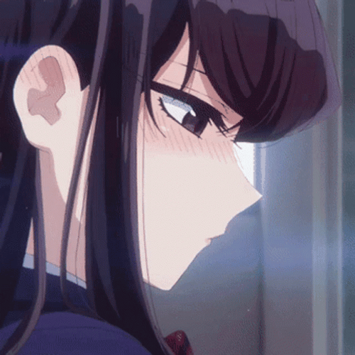Komi San Hail Our Goddess GIF