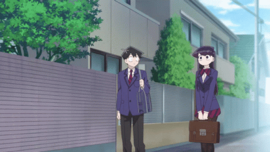 Komi San Has Entered Creative GIF