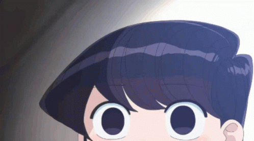 Komi San Retractable Cat Ears GIF