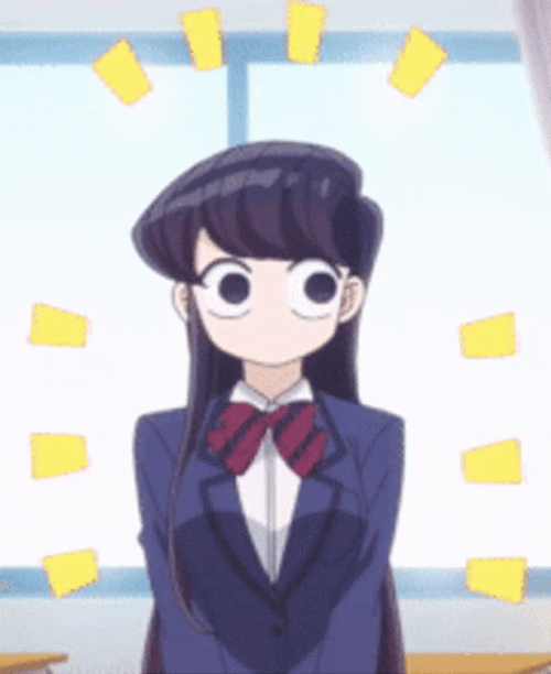 Komi San Sticker GIF