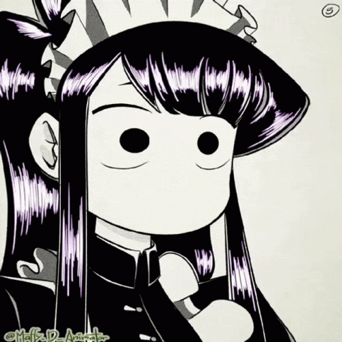 Komi San Tadano Is Already Hers GIF