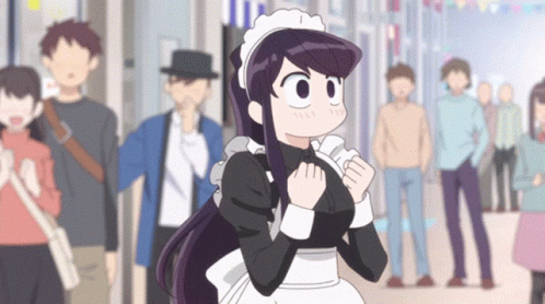 Komi San Wa Comyushou Desu Drill GIF