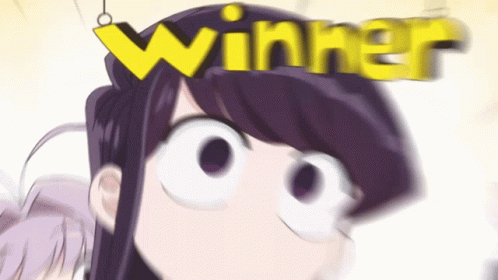 Komi San Winner GIF