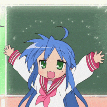 Konata Konata Happy Gif GIF