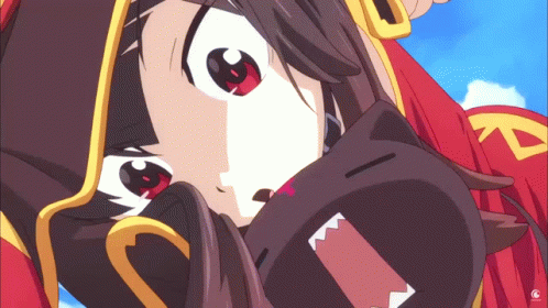 Konosuba Anime Cool Megumin Explosion GIF