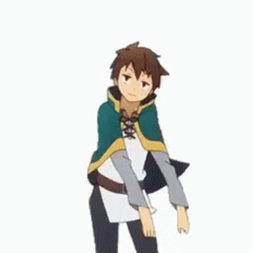 Konosuba Anime Dancing Kazuma GIF