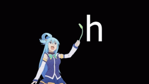 Konosuba Hitting H GIF