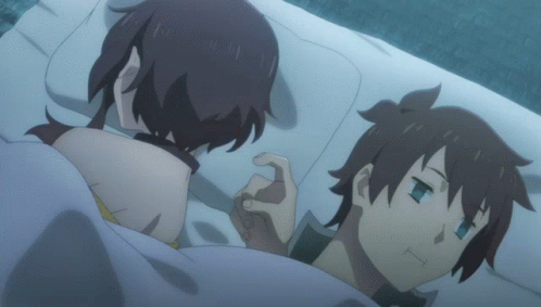 Konosuba Kazuma Freeze Megumin GIF