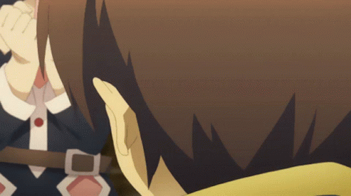 Konosuba Kazuma Satou Sparkling Eyes GIF