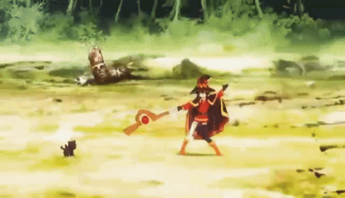 Konosuba Megumin Cat Anime Explosion GIF
