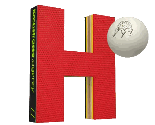 Kookaburra Agency H Letter With Ball