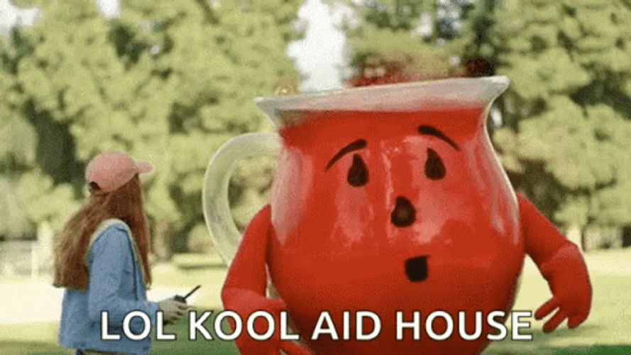 Kool Aid Man Oh Yeah GIF