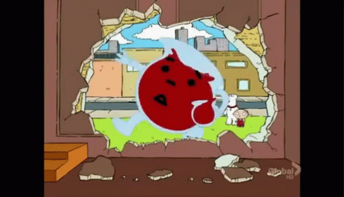 Kool Aid Oh Yeah In Hollow Wall GIF